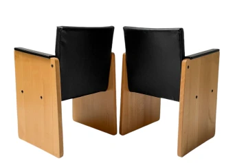 Pair of Art Deco Modernist Armchairs by Jan den Drijver for De Stijl, 1930s